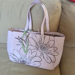 Vera Bradley Light Pink Floral Tote
